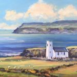 Ballintoy Church, A4 Print