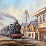 Cullybackey Train Station Co Antrim