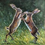 Boxing Hares