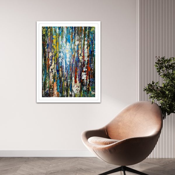 Silver Birch 2, Abstract - Image 3